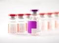 Medicine injection vial Royalty Free Stock Photo