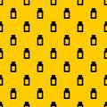 Medicine jar pattern vector Royalty Free Stock Photo