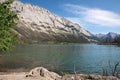 Medicine Lake, Jasper National Park, Alberta, Canada Royalty Free Stock Photo
