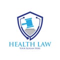 Medicine law care logo designs