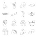 Medicine, maintenance, beauty and other web icon in outline style. history, building, sports icons in set collection.
