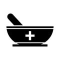 medicine mash icon vector