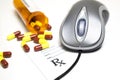 Medicine online Royalty Free Stock Photo