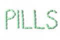 Pills shaped keyword