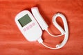 Medicine - White Fetal Doppler Royalty Free Stock Photo