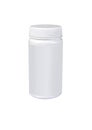 Medicine white pill bottle isolated on a white background Royalty Free Stock Photo