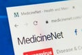 MedicineNet.com Web Site. Selective focus.