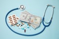 Medicines and money. The cost of treatment and medical insurance
