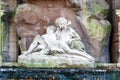 Medicis Fountain in Luxembourg Gardens Royalty Free Stock Photo