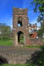 Medieaval church ruin Royalty Free Stock Photo