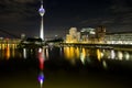 Medienhafen at night