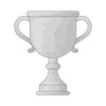Vintage silver trophy Royalty Free Stock Photo
