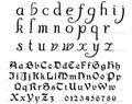 Medieval alphabet