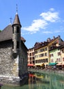 Medieval annecy jail, france Royalty Free Stock Photo