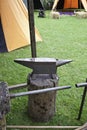 Medieval anvil Royalty Free Stock Photo