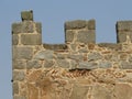 Medieval architecture in Avila. Spain. Royalty Free Stock Photo