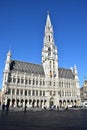 Brussels Town Hall, Grand-Place, Brussels Belgium medieval architecture