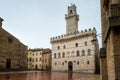 Medieval architecture in Montepulciano, Italy