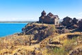 Medieval Armenian monastery Hayravank Royalty Free Stock Photo
