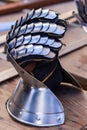 medieval armor glove Royalty Free Stock Photo