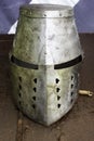 Medieval armor helmet Royalty Free Stock Photo