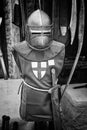 Armor with helmet Royalty Free Stock Photo