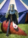 Medieval Armour and Shield Royalty Free Stock Photo