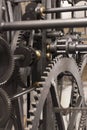 Medieval Astronomical Clock Gearing - Interior Royalty Free Stock Photo