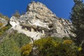 Medieval Basarbovo Rock Monastery, Bulgaria Royalty Free Stock Photo