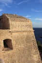 Medieval bastion in Ibiza Royalty Free Stock Photo