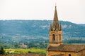 Medieval Beautiful Parish Church In Bonnieux Village, Provence, Royalty Free Stock Photo