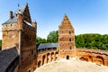Medieval Beersel Castle. Belgium Royalty Free Stock Photo