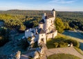 Medieval Bobolice Castle in Poland