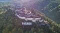 Medieval Bran castle. Brasov Transylvania, Romania Royalty Free Stock Photo