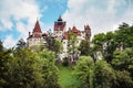 Dracula medieval Bran castle of Transylvania, Brasov region, Romania Royalty Free Stock Photo