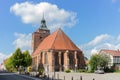 Medieval brick church