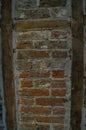 Medieval brickwork Royalty Free Stock Photo