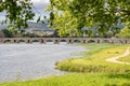 Medieval bridge in Ponte de Lima Royalty Free Stock Photo