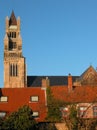 Medieval buildings in Bruges Royalty Free Stock Photo