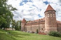 Bytow teutonic castle on Kashubia, Poland Royalty Free Stock Photo