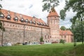 Bytow teutonic castle on Kashubia, Poland Royalty Free Stock Photo