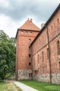Bytow teutonic castle on Kashubia, Poland Royalty Free Stock Photo