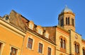 Medieval bzyantine church in Brasov city, Romania Royalty Free Stock Photo