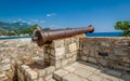 Medieval cannon gun Royalty Free Stock Photo