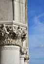 Medieval capitals in Venice Royalty Free Stock Photo
