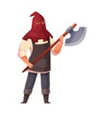Medieval Masked Executioner Composition