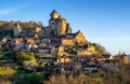 Medieval Castelnaud village and castle, Perigord, France