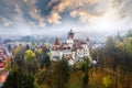 Medieval Castelul Bran Royalty Free Stock Photo