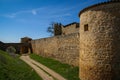 Medieval castle in Almenar, Soria, Castilla y Leon, Spain Royalty Free Stock Photo