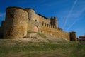 Medieval castle in Almenar, Soria, Castilla y Leon, Spain Royalty Free Stock Photo